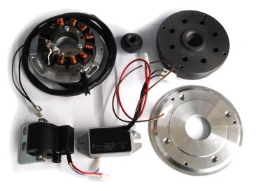 Magnetzündung und Lichtmaschine 12V 100Watt